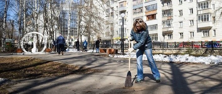 В Кирове общегородские субботники начнутся с 5 апреля