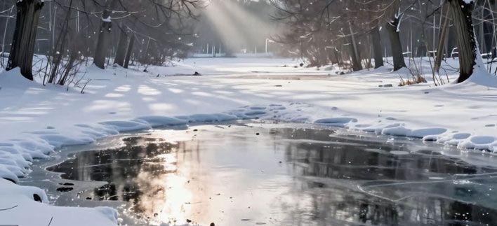 В Киров идет потепление со снегопадами