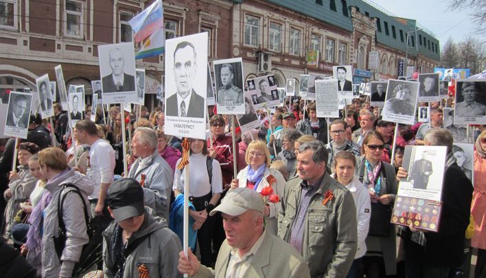 Жители Кирова могут бесплатно заказать портреты ветеранов Бессмертного полка