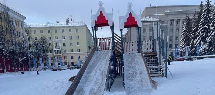 В горадминистрации ответили на жалобы кировчан о «падающих» горках