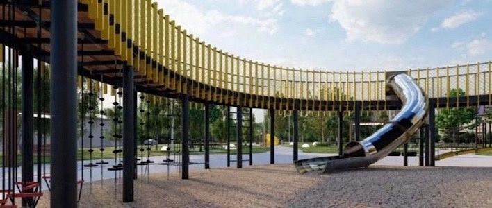 Новый сквер в честь 650-летия города Кирова