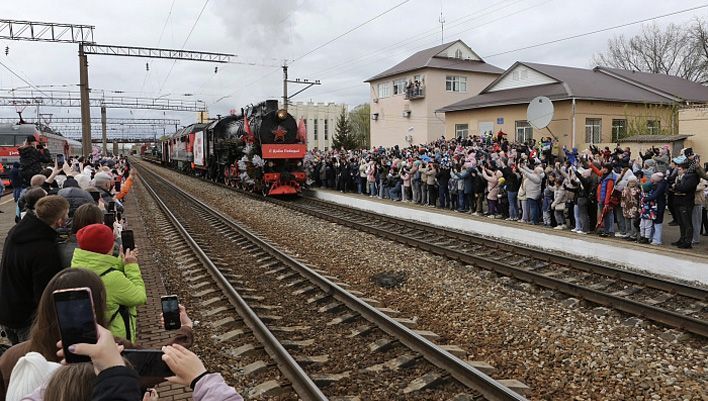 4 мая в Киров прибудет мемориальный поезд Победы