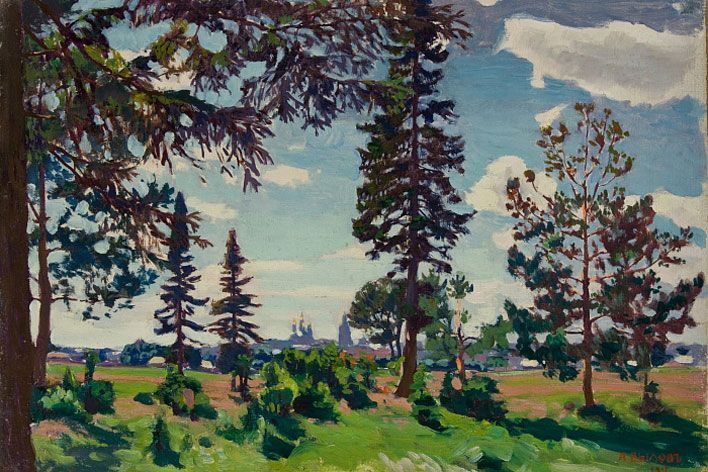 В Кирове открылась выставка картин Аркадия Рылова