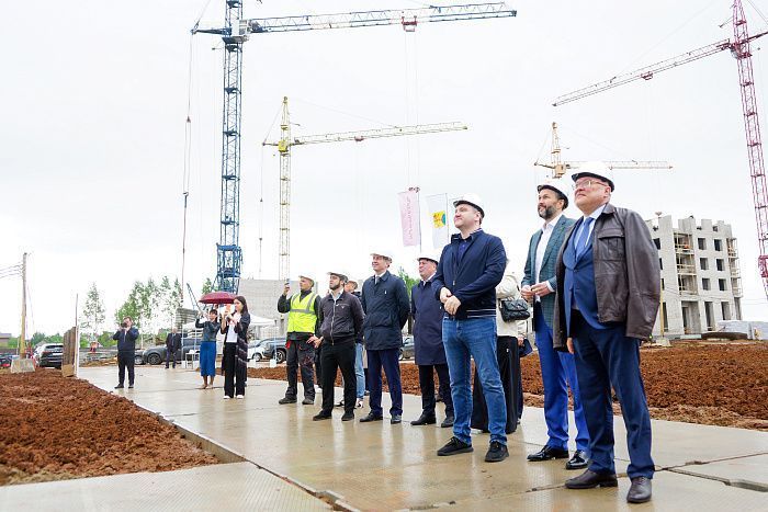 В новом микрорайоне Кирова Чистые пруды-2 началось строительство детсада