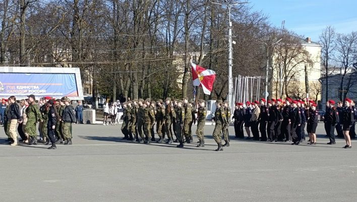 Кировские юнармейцы готовятся к параду Победы