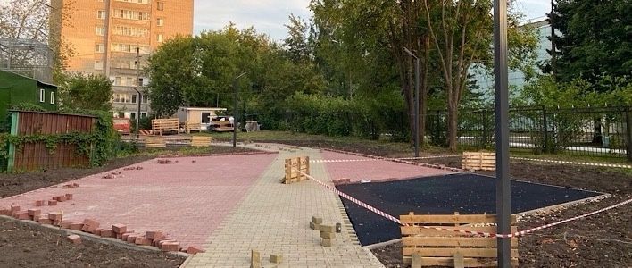 В Кирове продолжается  благоустройство общественных территорий 