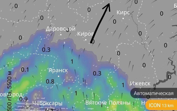 В начале апреля в Кировской области пройдут первые дожди 