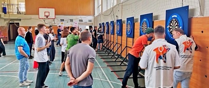 В Кирове подвели итоги турнира по игре в Дартс «В яблочко»