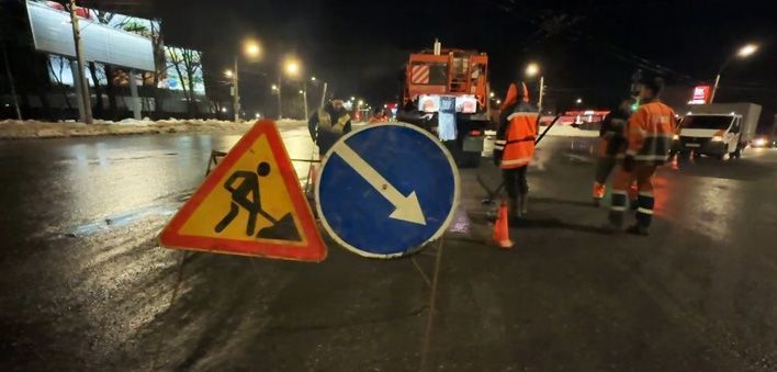 В Кирове начался ямочный ремонт