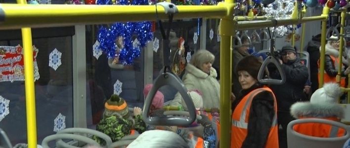 Работа общественного транспорта в новогоднюю ночь 