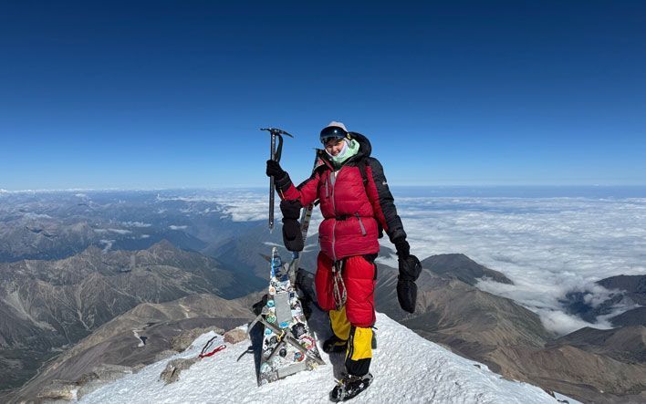 Кировчанка покорила Эльбрус