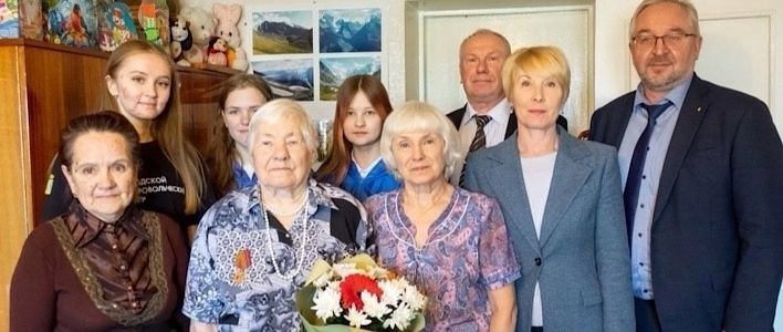 Ветерану Великой Отечественной войны Анне Поповой – 100 лет