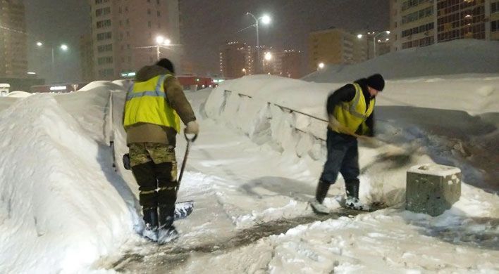 В Киров идут новые снегопады