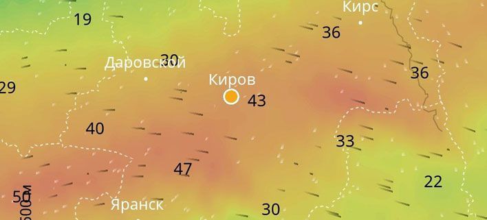 За неделю сугробы в Кирове вырастут на 40 см