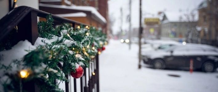 Киров украшают к Новому году 