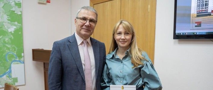 Победителям конкурса на благоустройство оврага Засора вручили дипломы