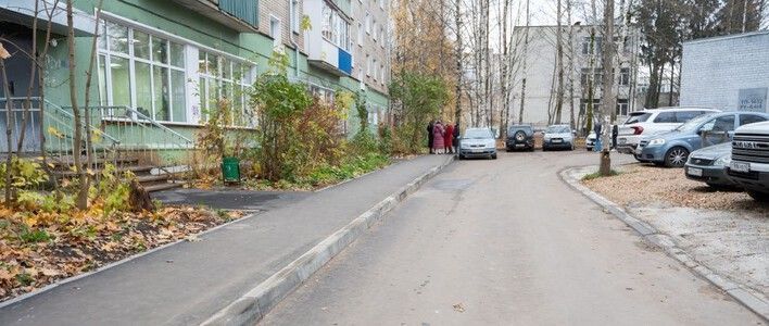 В Кирове благоустроили ещё пять дворов