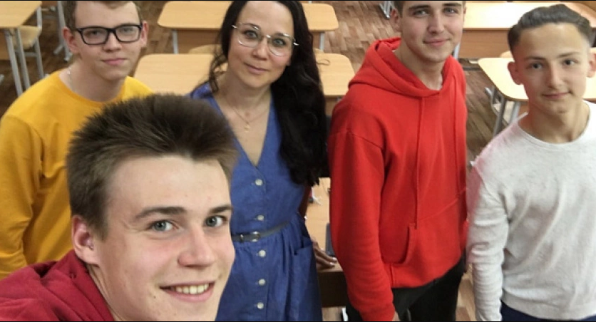 Кировские школьники на Первом канале