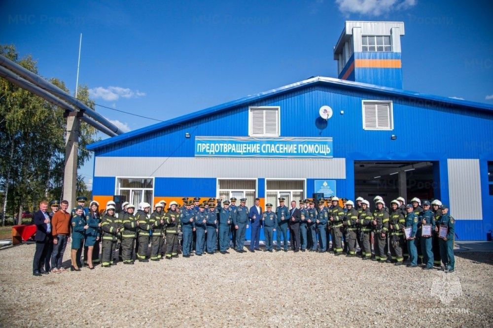 В поселке Костино открылся обновленный пост пожарно-спасательной части № 1