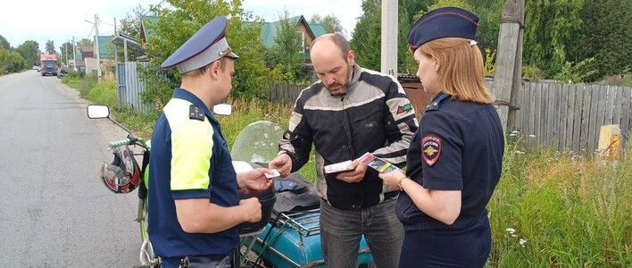 Госавтоинспекция города Кирова усилила контроль за мототранспортом с целью предотвращения детского травматизма