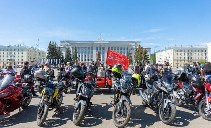 В Кирове байкеры открыли мотосезон