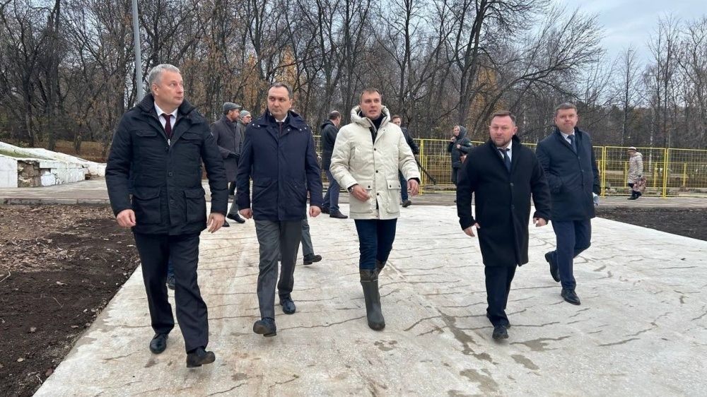 Завершено строительство крупнейшей спортплощадки в парке имени Кирова