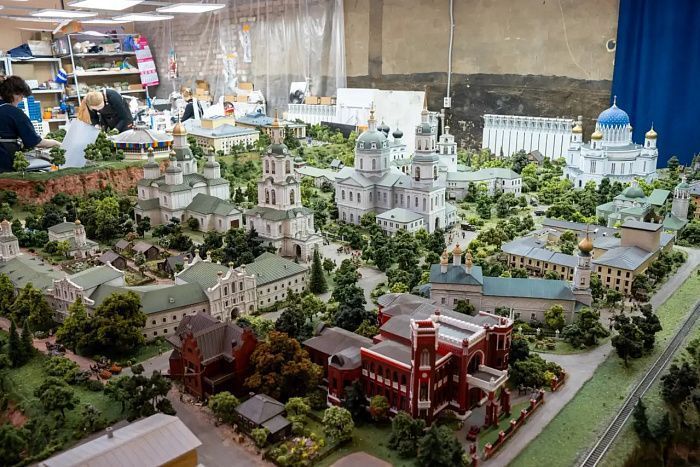 В Кирове создали уникальный макет старой Вятки