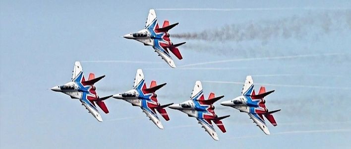 В небе над Кировом