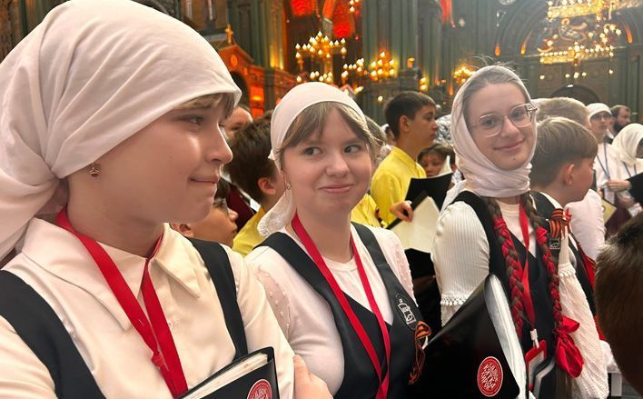 Кировчане спели в Победном хоре в главном храме Вооруженных сил России