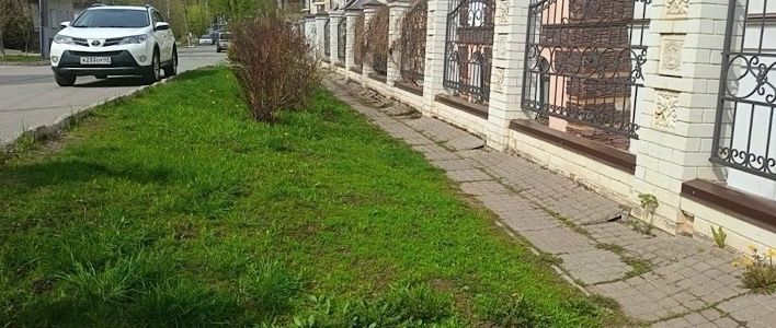  В Кирове обустроят новый тротуар на улице Молодой Гвардии