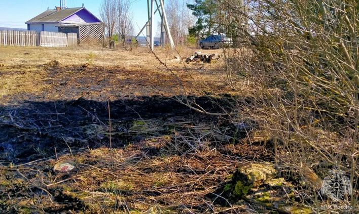 В Кирoвской области произошел первый ландшафтный пожар в 2026 году