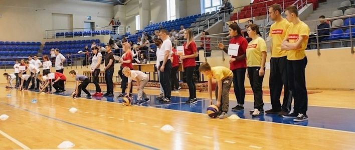 Весёлые старты для семей Первомайского района