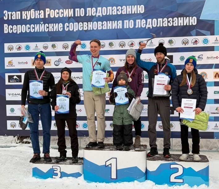 Кировские ледолазы привезли золото с соревнований в Томске