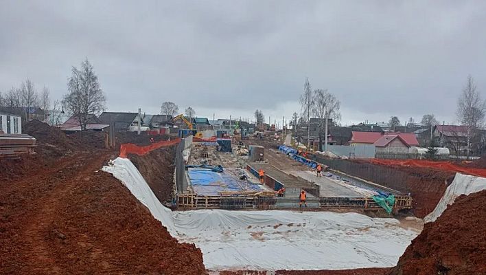 Строительство тоннеля в Нововятске идет с опережением графика