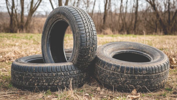 Кировчанам рассказали, куда сдать старые шины