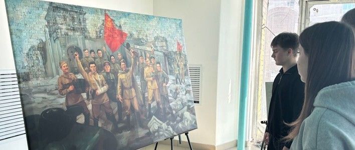 Всероссийская выставка «Освободители Европы» открылась в «Центре притяжения» 