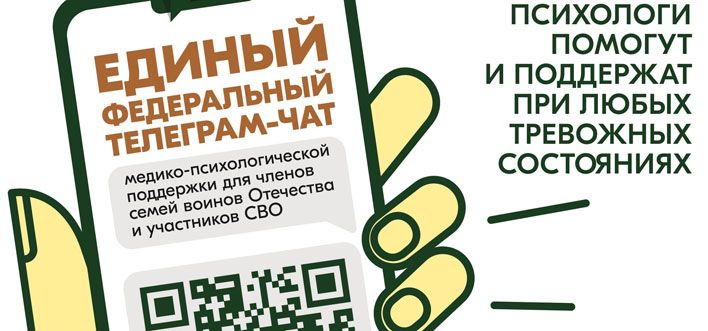 В России работает чат поддержки для участников СВО