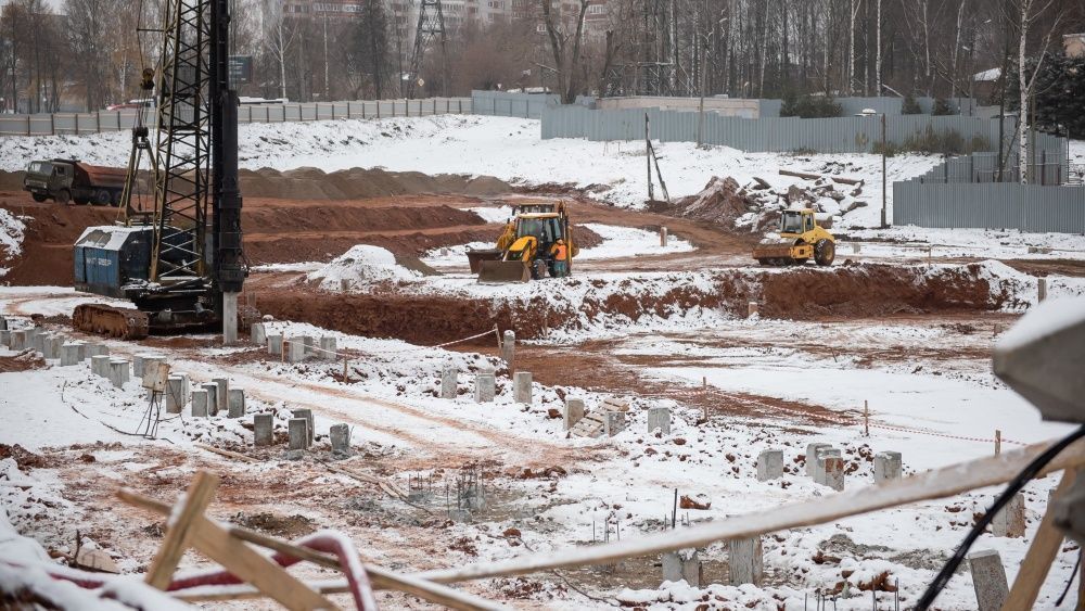 Строительство четырех новых школ идет по графику