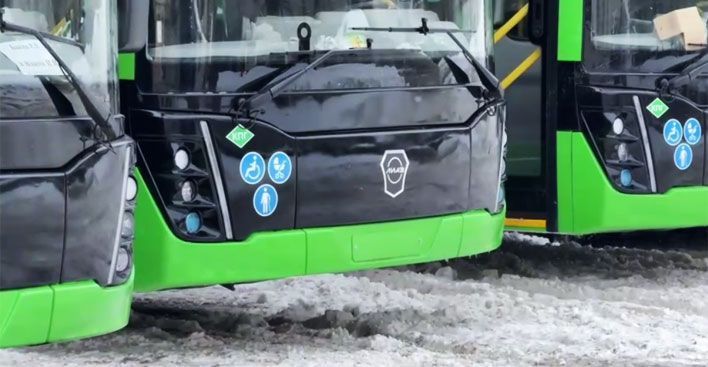 В Киров прибыли 52 новых автобуса