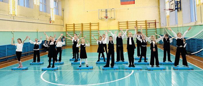 В Кирове стартовал образовательный проект «Фитнес-аэробика в школах»