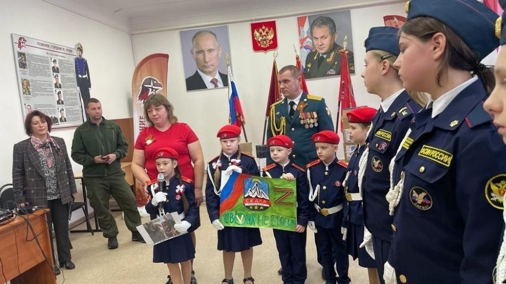 В Кирове состоялась патриотическая акция «Дети героев».