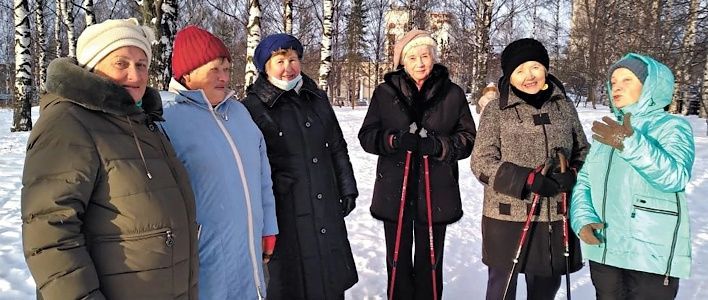 Юбилей отмечают члены первичной организации ветеранов «Группа здоровья «Чайка» 