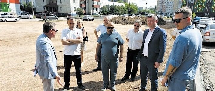 В Кирове продолжается  благоустройство общественных территорий 