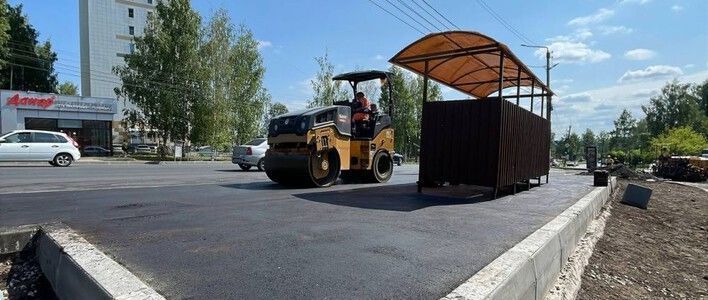В Кирове по нацпроекту продолжается ремонт тротуаров