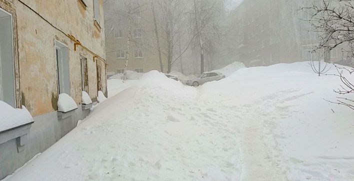 Кировскую УК оштрафовали на 300 тысяч рублей за неубранный снег