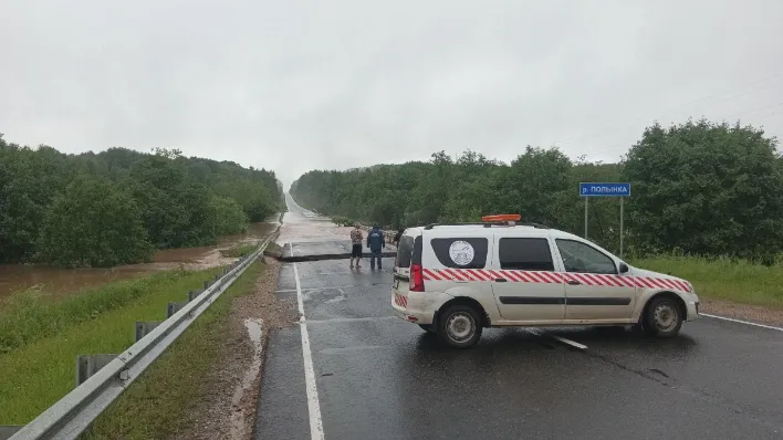 В Кировской области введен режим повышенной готовности из-за размыва дорог