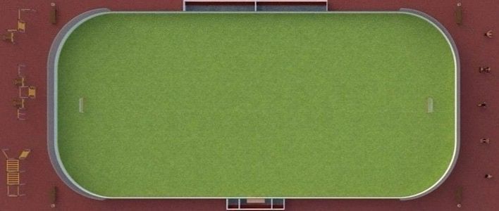 В парке имени Юрия Алексеевича Гагарина начнётся строительство новой многофункциональной спортивной площадки