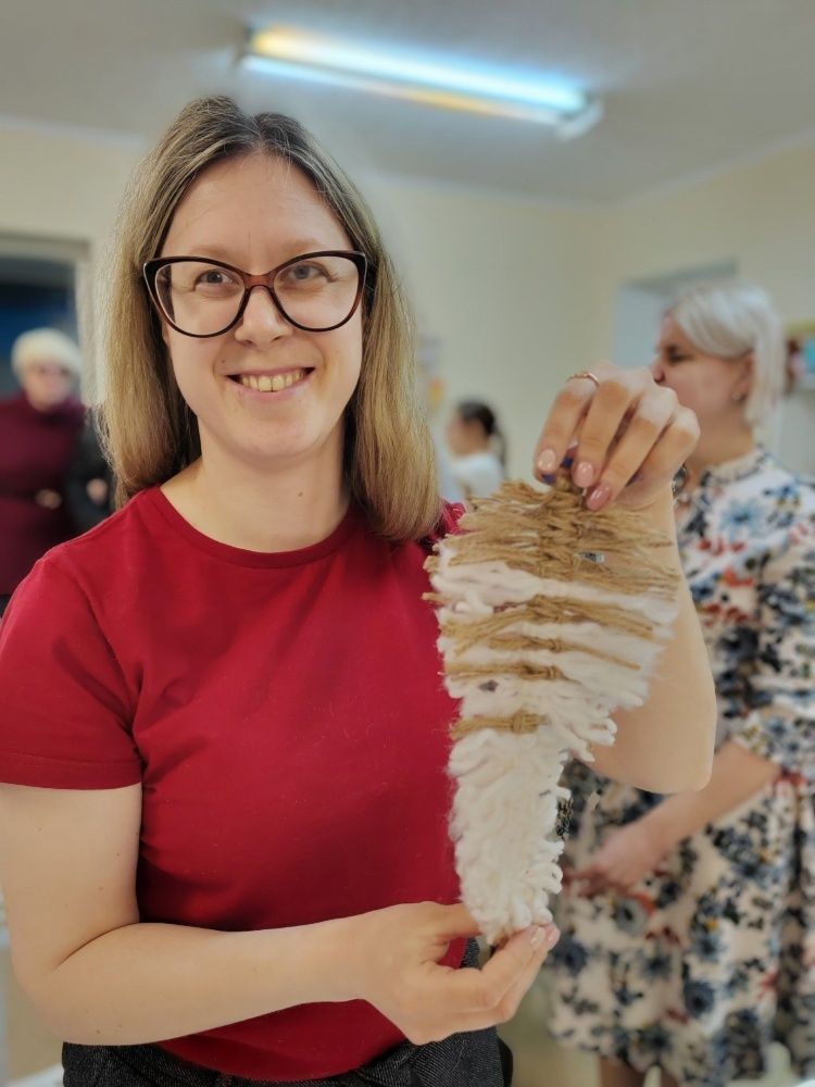 Участники проекта «Мир на кончиках пальцев» представят свои работы.