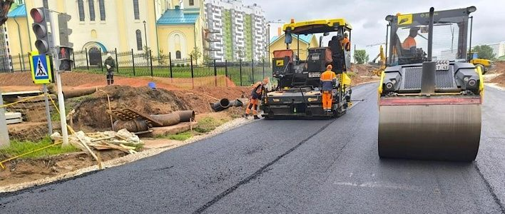 Строительство улицы Чистопрудненской идёт с опережением графика