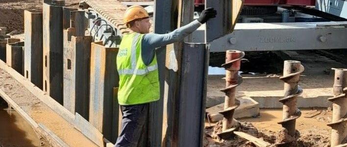 В Кирове продолжается строительство транспортного перехода под Транссибирской магистралью